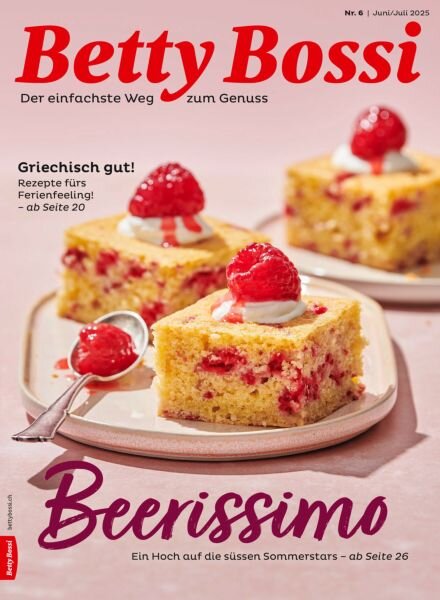 Betty Bossi – Juni 2025 Cover