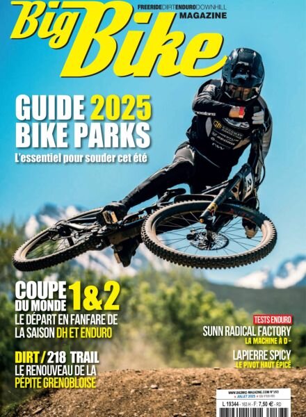 Big Bike Magazine – Juillet 2025 Cover
