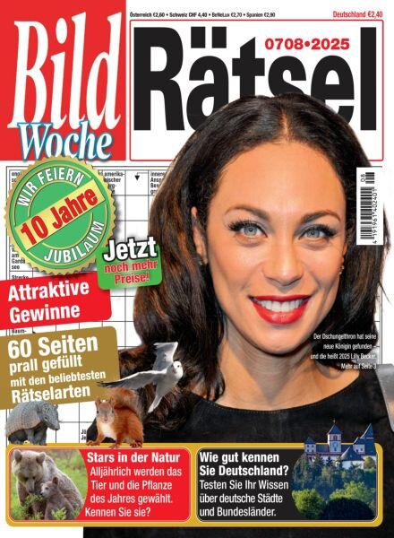 Bild Woche Ratsel – Juli-August 2025 Cover