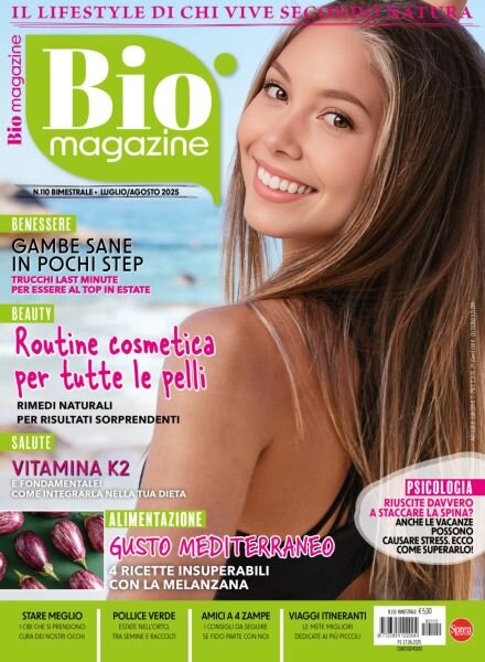 Bio Magazine – Luglio-Agosto 2025 Cover