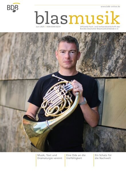 Blasmusik – Juni 2025 Cover
