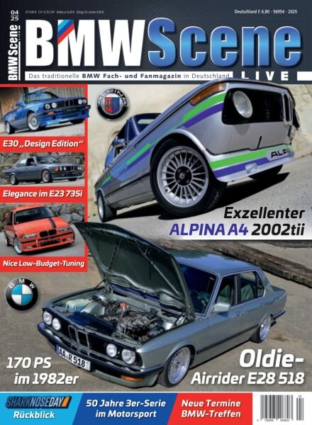 BMW Scene Live – Juni 2025 Cover