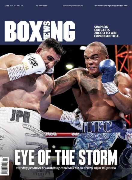Boxing News – 12 June 2025 Cover