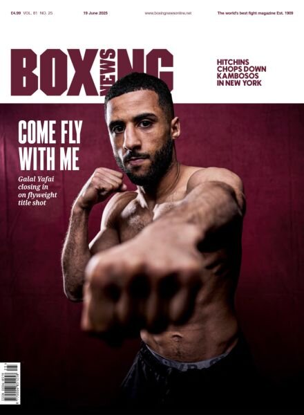 Boxing News – 19 June 2025 Cover