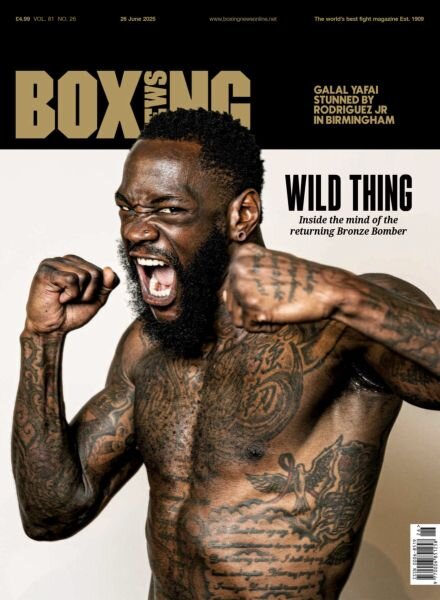 Boxing News – 26 June 2025 Cover