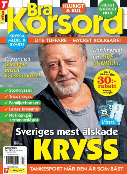 Bra Korsord – 11 Juni 2025 Cover