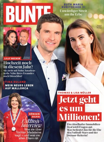 Bunte – 28 Mai 2025 Cover