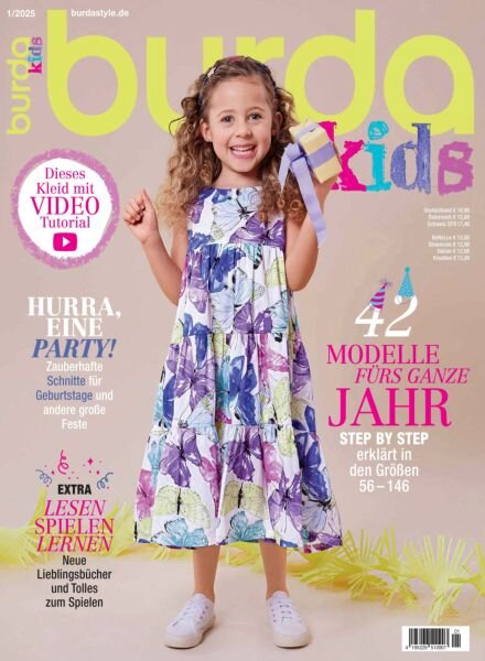 Burda Kids Germany – Ausgabe 1 2025 Cover