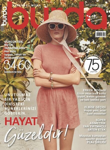 Burda Turkiye – Haziran 2025 Cover