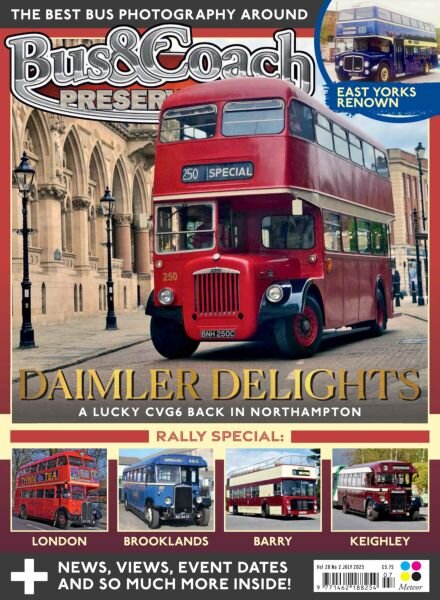 Bus & Coach Preservation – July 2025 Cover