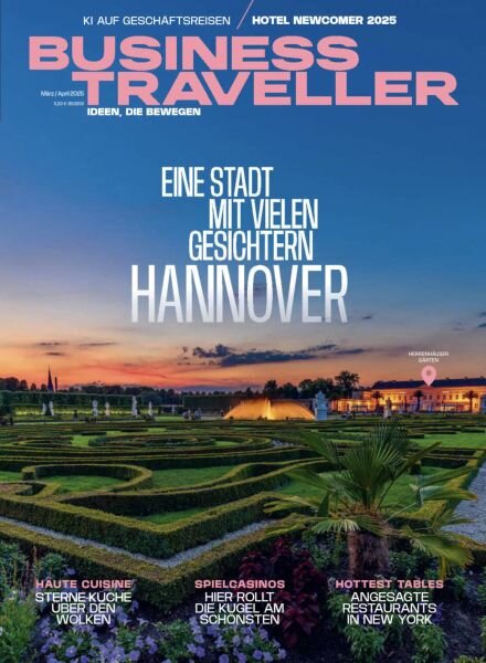 Business Traveller Germany – Marz-April 2025 Cover