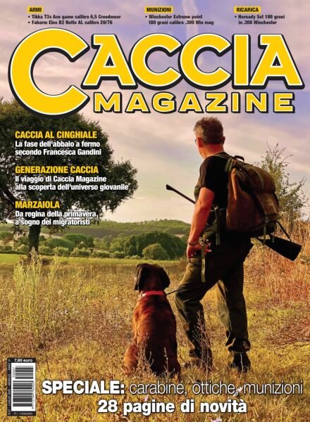 Caccia Magazine – Luglio 2025 Cover