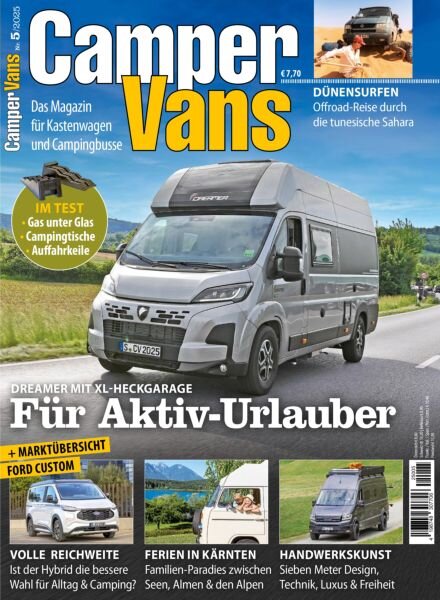 CamperVans – Juni 2025 Cover