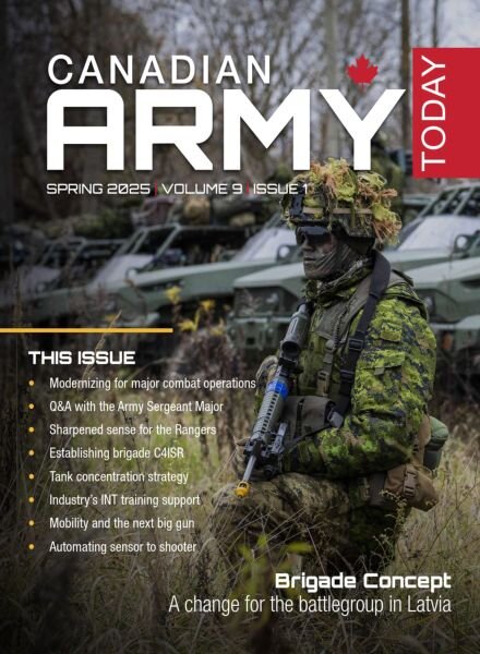 Canadian Army Today – Spring 2025 Cover