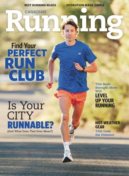 Canadian Running – July-August 2025 Cover