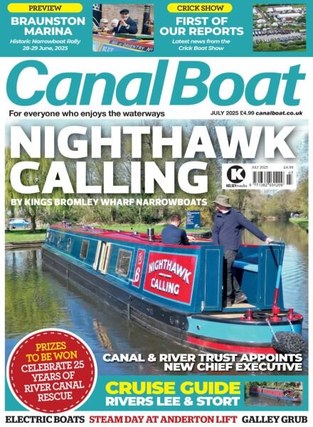 Canal Boat – July 2025 Cover