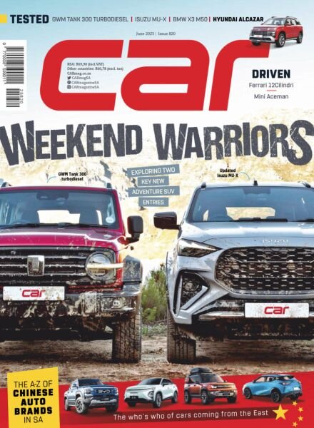 Car South Africa – June 2025 Cover