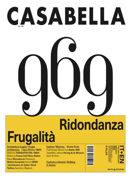 Casabella – Maggio 2025 Cover