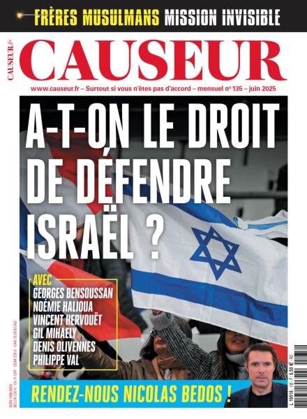 Causeur – Juin 2025 Cover