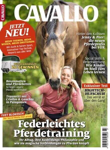 Cavallo – Juli 2025 Cover