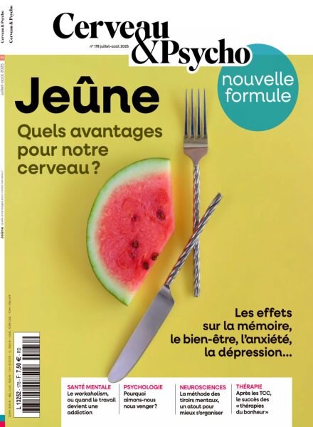 Cerveau & Psycho – Juillet-Aout 2025 Cover