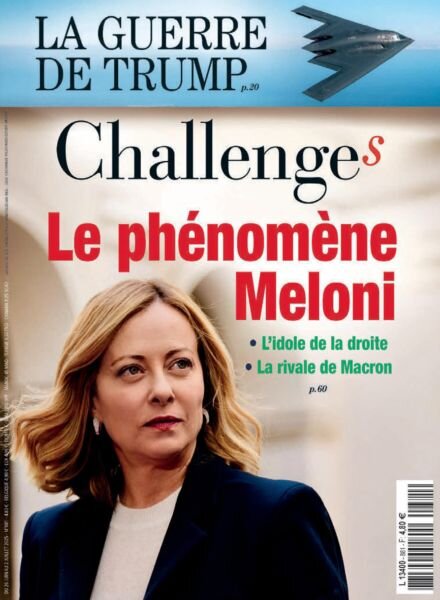 Challenges – 26 Juin 2025 Cover