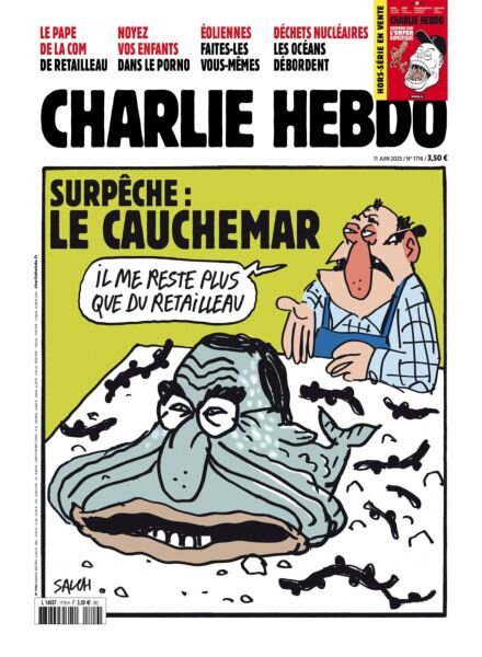 Charlie Hebdo – 11 Juin 2025 Cover