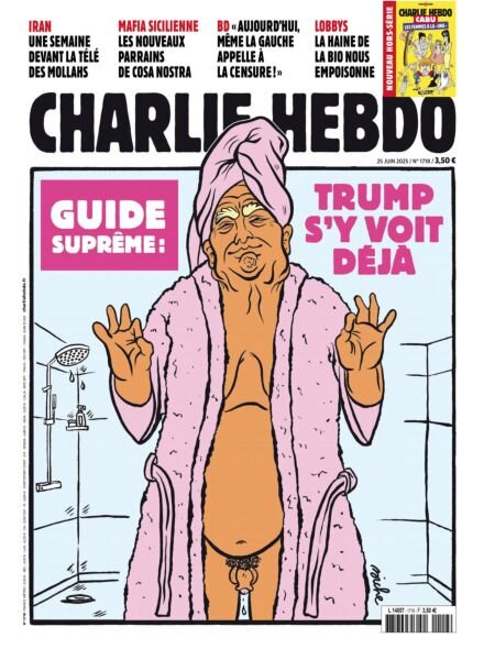 Charlie Hebdo – 25 Juin 2025 Cover