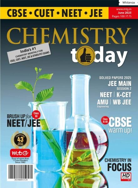 Chemistry Today – June 2025 Cover