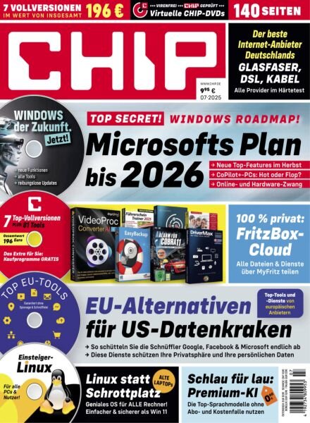 Chip Germany – Juli 2025 Cover