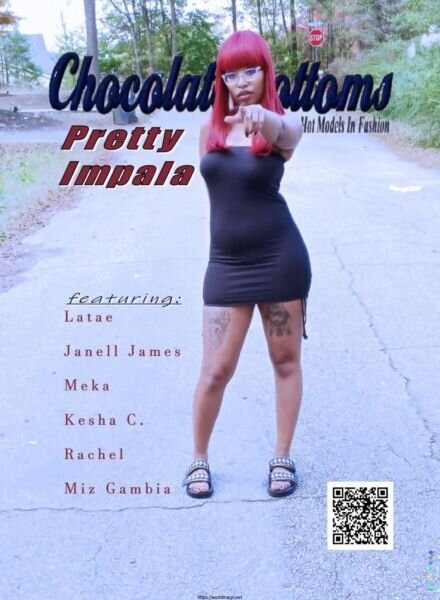 Chocolate Bottoms Magazine – April 2025 Cover