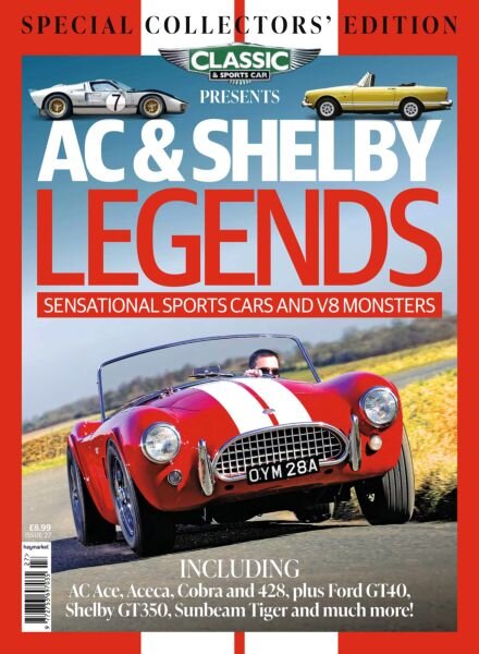 Classic & Sports Car Presents – AC Shelby Legends – June 2025 Cover