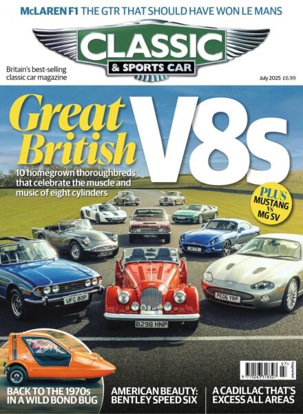 Classic & Sports Car UK – July 2025 Cover