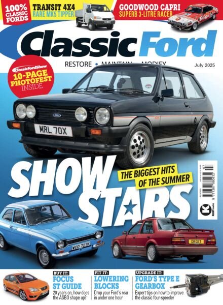 Classic Ford – July 2025 Cover