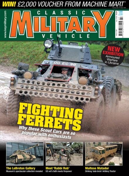 Classic Military Vehicle – July 2025 Cover
