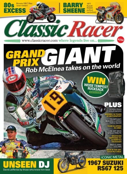 Classic Racer – July-August 2025 Cover