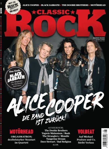 Classic Rock Germany – Juli August 2025 Cover