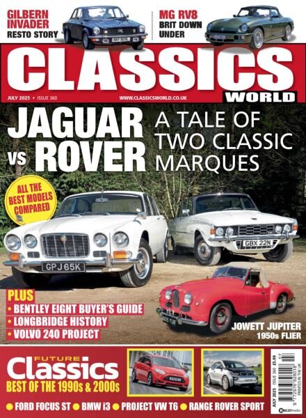 Classics World – July 2025 Cover