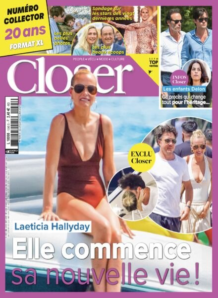 Closer France – 19 Juin 2025 Cover
