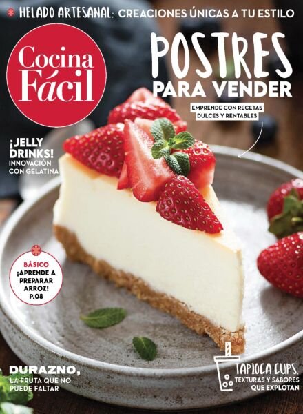 Cocina Facil Mexico – Julio 2025 Cover