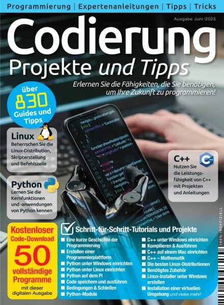 Coding Das essentielle Handbuch – Juni 2025 Cover