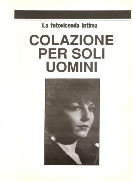 Colazione per soli uomini Cover