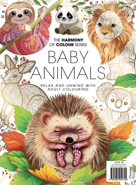 Colouring Book – Baby Animals – June 2025 Cover