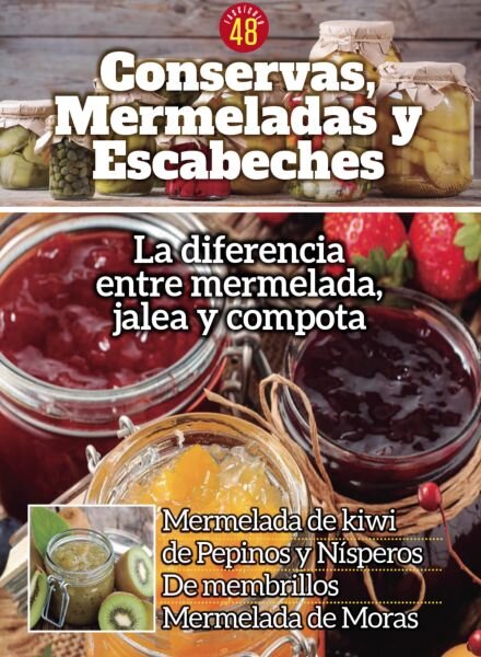 Conservas mermeladas y escabeches – Junio 2025 Cover