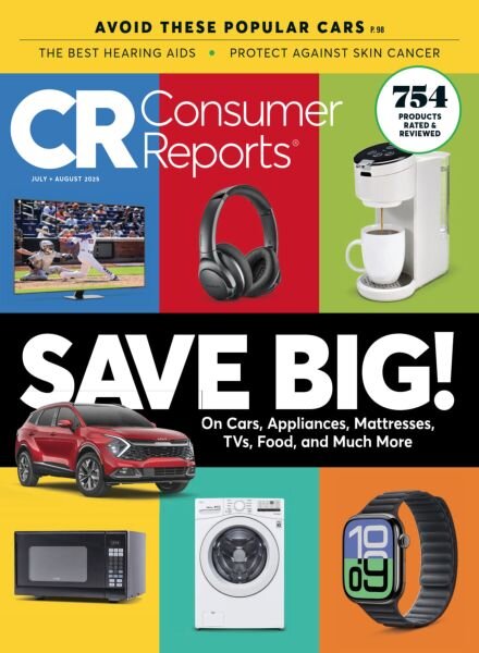 Consumer Reports – July-August 2025 Cover