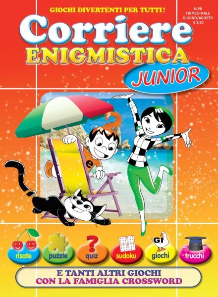 Corriere Enigmistica Junior – Giugno-Agosto 2025 Cover