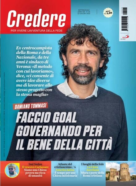 Credere – 22 Giugno 2025 Cover