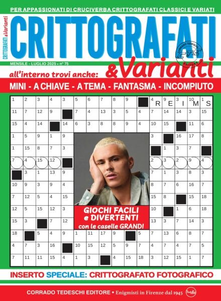 Crittografati & Varianti – Luglio 2025 Cover