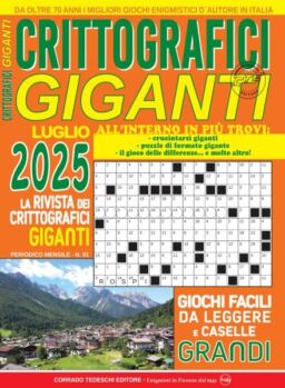 Crittografici Giganti – Luglio 2025