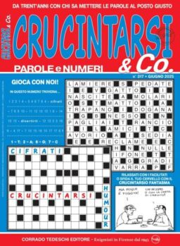 Crucintarsi & Co – Giugno 2025